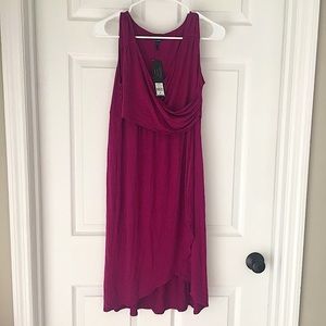 Daisy Fuentes purple dress